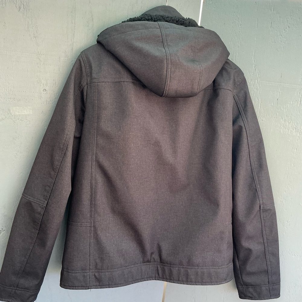 Nautica Men's Winter Snow Double Layered Charcoal Performance Jacket Size Small - Picture 6 of 8